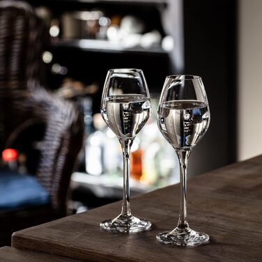 Набір келихів для шампанського Krosno Champagnergläser Set (6 шт.) 210 мл, Splendour, скло без свинцю, елегантний дизайн, для шампанського, просекко, святкові події