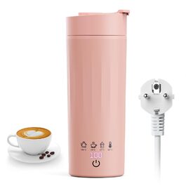 Електричний чайник Flintronic для подорожей, 380 мл, 220 В, нержавіюча сталь, автоматичне вимкнення, білий