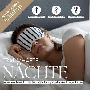 Gentle North High-Quality Pillowcases (80x80 cm / 31.5 x 31.5 inches) - Hotel Quality 2-Pack Fluffy, well-filled pillows suitable for allergy sufferers (Ökotex 100 Certified) - Washable at 60°C 2x | 80x80