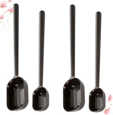 12-Piece Candle Spoon Shovel Storage Container for Dog Food, Coffee Measuring Cup, Salt Spoon, Milk Powder Spoon, Long Handle, Teaspoon, Packet Measuring Spoon, Baby