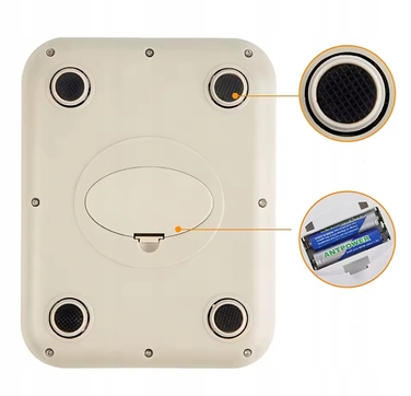 Електронні кухонні ваги високої точності 10 кг/1 г з вбудованим акумулятором та LCD-дисплеєм