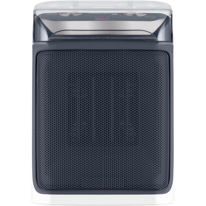 Електричний обігрівач Rowenta Instant Comfort Aqua SO6510F2: тихий, 1200-2400W, 2 режими, для ванної кімнати, сірий