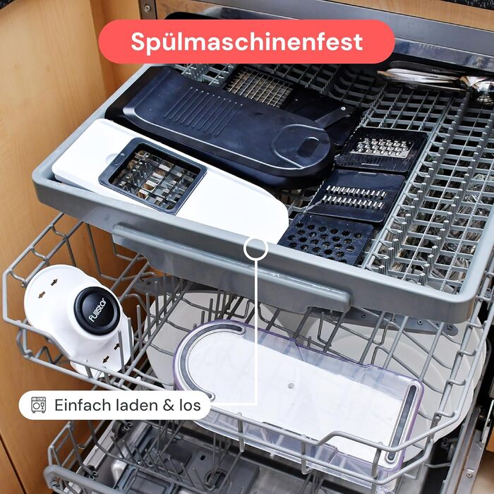 Набір для нарізки овочів Fullstar 6-в-1: слайсер, жульєн, тертка для овочів, фруктів, сиру