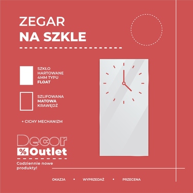 Настінний годинник Tulup, чорний, 30 см