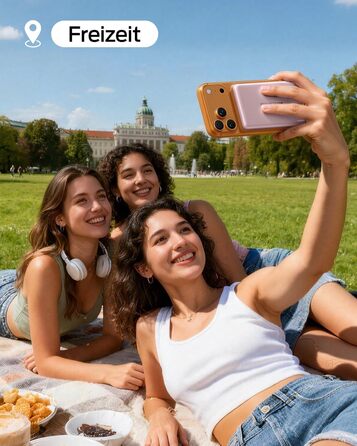 Power Bank Magsafe 5000mAh Рожевий: Бездротовий магнітний акумулятор для iPhone та Samsung Galaxy