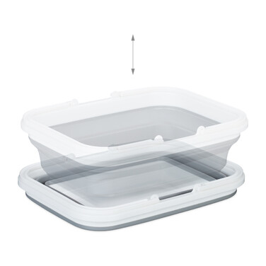 Collapsible Storage Basket with Handle