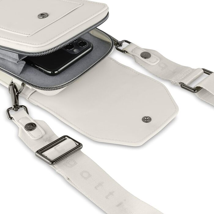 Сумка Bugatti Almata на плече з відділенням для смартфона, кросбоді для жінок, бежевого кольору