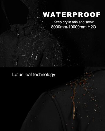 Чоловіча куртка Softshell водонепроникна для активного відпочинку та аутдору, демісезонна, розмір S, чорна