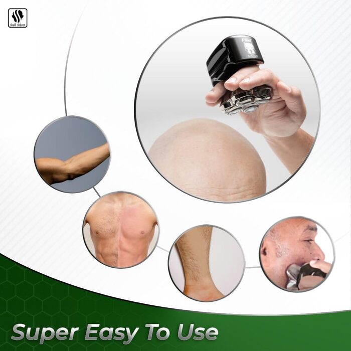 Pitbull Silver PRO – Преміум електробритва для чоловіків, голови та обличчя