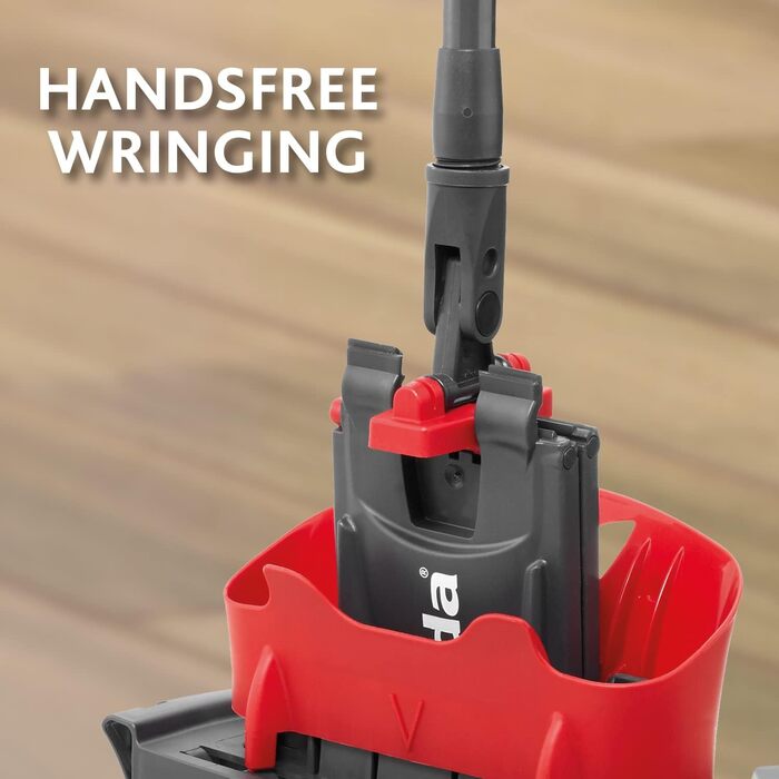 Vileda Ultramax 2в1: комплект для миття підлоги з мопом, відром з пресом та мікрофіброю. Підходить для всіх твердих поверхонь.