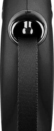 Рулетка для собак Flexi Classic L 8 м чорна, до 50 кг