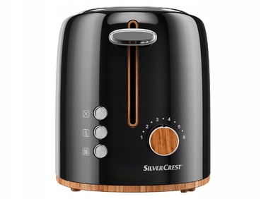 Тостер SilverCrest STH 900 A1, чорний, 980 Вт