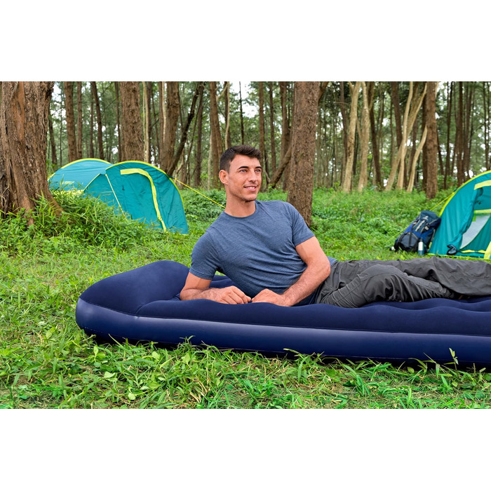 Надувне ліжко Bestway з інтегрованою підошвенною помпою, 188 x 99 x 28 см