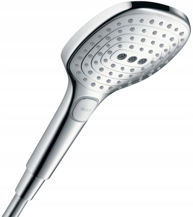 Душова лійка Hansgrohe Raindance Select срібляста, 3 функції
