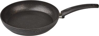 Набір кухонного посуду Karaca Biogranit, 7 предметів, чорний/золотий, з антипригарним покриттям, для індукційних плит, граніт