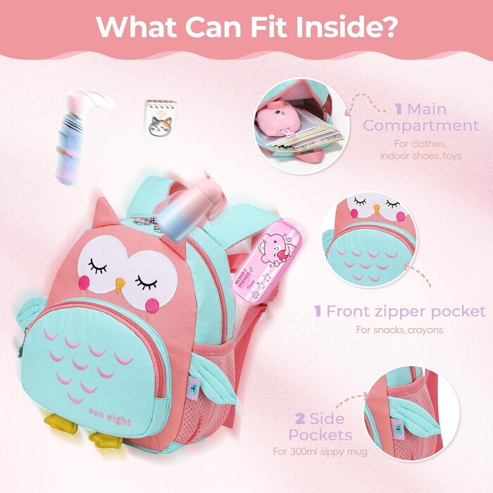 Дитячий рюкзак PROTAURI для школи, садочка та подорожей (3-5 років, курка)