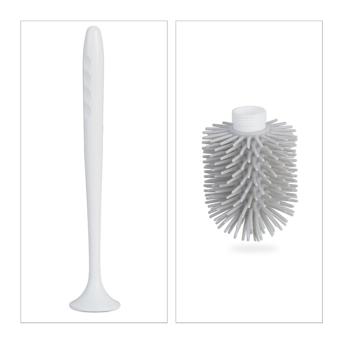 Relaxdays Toilet Brush with Wall Holder