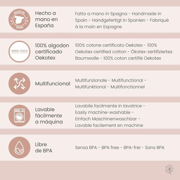 MIMUSELINA Diaper Bag for Strollers, practical and functional design, zipper and adjustable strap, diaper bag for walks with your baby