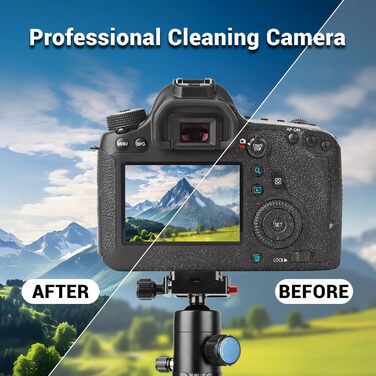 Набір для чищення камери: об'єктив, сенсор, корпус (Canon, Sony, Nikon, Pentax)