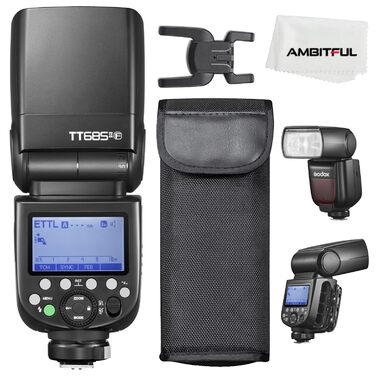 Спалах Godox TT685IIF 1/8000s HSS з TTL, TCM та радіосинхронізацією 2.4G для Sony