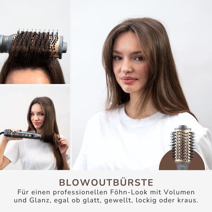 Dripl Airstyler Pro 6in1: Фен-стайлер для волосся, 6 функцій, без пошкодження, для всіх типів волосся