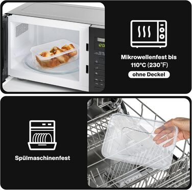 Набір контейнерів для зберігання YASHE SE-38PCS: 19 контейнерів та 19 кришок, BPA-Free, для кухні