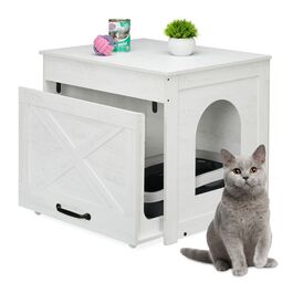 Relaxdays Cat Litter Cabinet