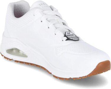 Черевики Skechers UNO SR для жінок, робочі кросівки, білі, синтетика (35.5 EU)