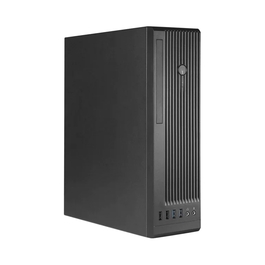 Корпус Chieftec A4/300 Tower Slim з блоком живлення, червоний