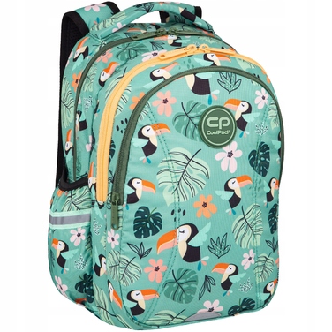 Трикамерний рюкзак Coolpack Joy S Toucans (Тукани) для 1-3 класів, F048662