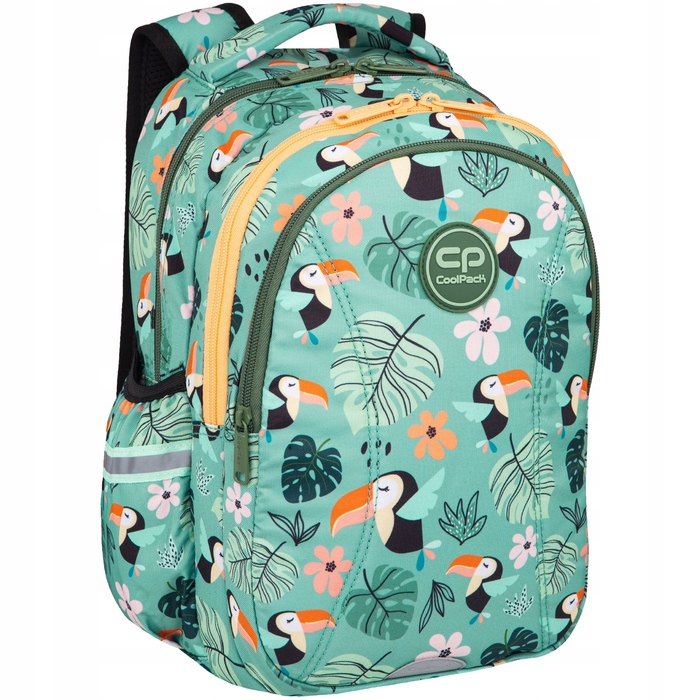 Трикамерний рюкзак Coolpack Joy S Toucans (Тукани) для 1-3 класів, F048662
