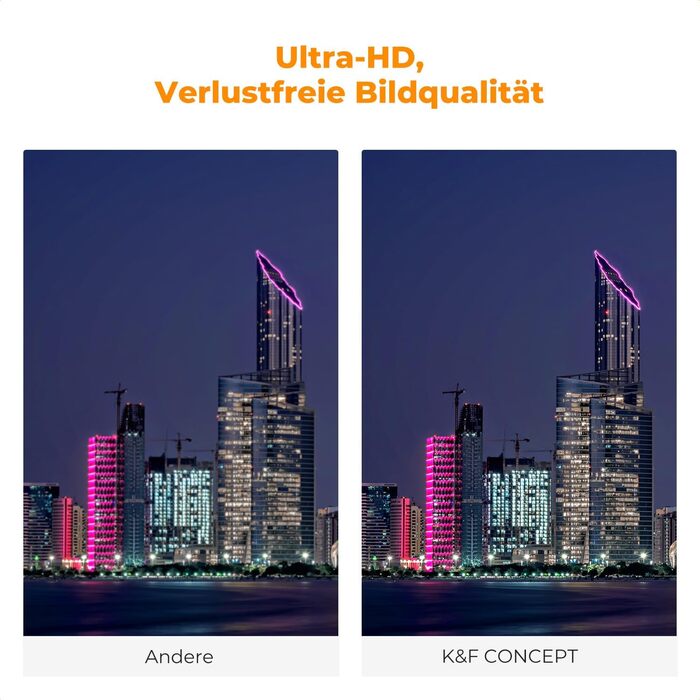 Фільтр K&F Concept Nano-X 82mm Natural Night Astroklar для нічної зйомки та астрофотографії