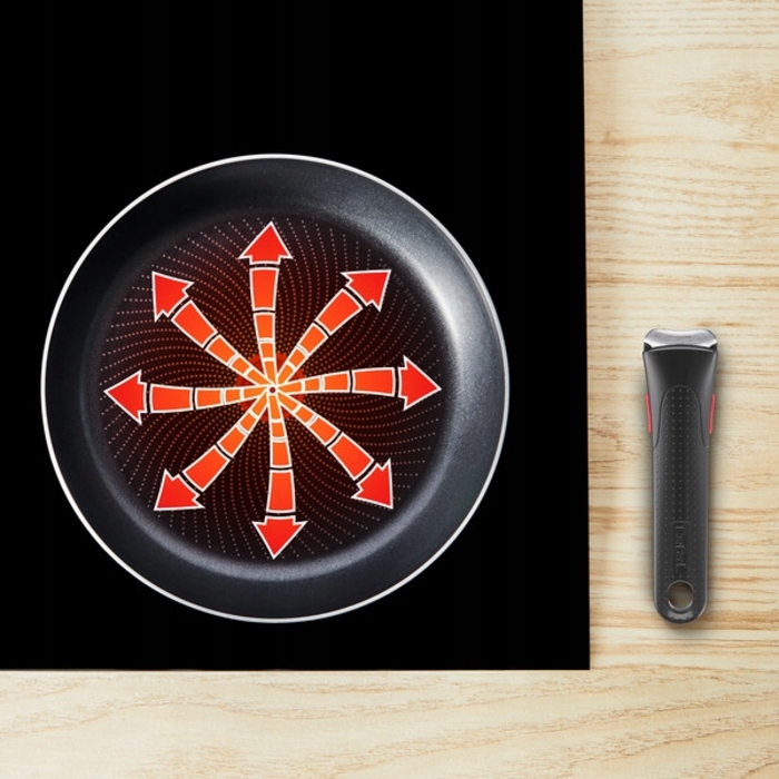 Набір сковорідок Tefal Ingenio So'Light (24/28 см), антипригарне покриття, 3 предмети