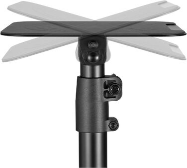 Підставка для динаміків Drall 2 шт. - регульована, чорна (BH7BA)