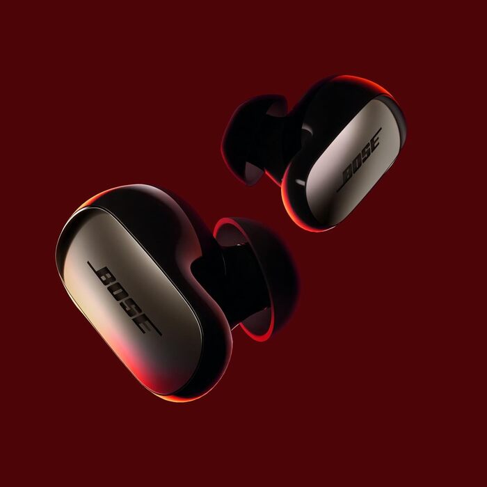 Bose QuietComfort Ultra Bluetooth-навушники (2-ге покоління) чорного кольору: бездротові, з шумозаглушенням, IPX4, до 6 год роботи, 360° звук, глибокі баси