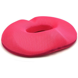 Portable Foam Orthopedic Hemorrhoid Seat Cushion, Ergonomic Seat Cushion for Hemorrhoids and Prostate, Pain-Relieving, Chair Cushion Massage Cushion (Female)