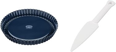 Форма для випікання Dr. Oetker 28 см, емальована, з лопаткою для легкого виймання пирогів, Back-Liebe