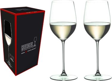 Бокали для вина Riedel Veritas 2 шт, 240 мл, для білого вина (Шардоне, Москато)