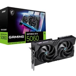 Відеокарта MSI GeForce RTX 5060 GAMING OC 8GB GDDR7, PCIe 5.0, HDMI 2.1b, DisplayPort 2.1b