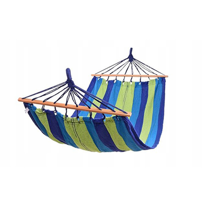 Гамак з стійкою Comfort Zone, коричневий, навантаження до 200 кг, 330 x 150 см