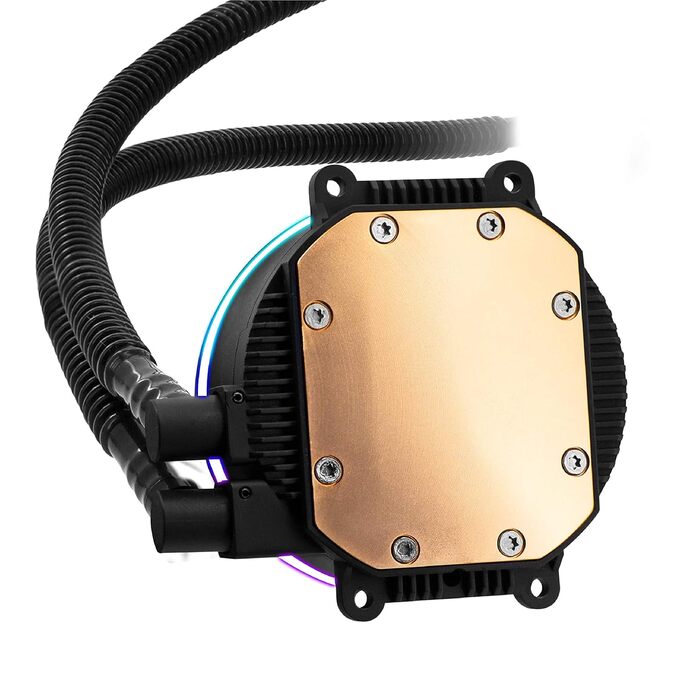 Система водяного охолодження EMPIRE GAMING Guardian G-V20 AIO 240мм для ПК – CPU, RGB, Intel/AMD