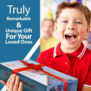 Набір для пінг-понгу Abco Tech: 4 ракетки з м'яким покриттям та 6 м'ячів, для професійних та любительських ігор, 2-4 гравці