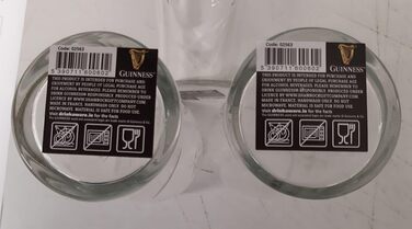 Набір з 2 склянок Guinness McLaughlin's Irish Shop - Ірландський магазин