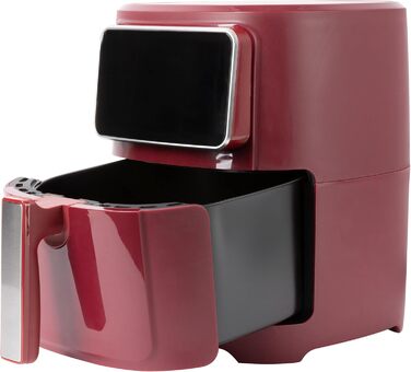 Фритюрниця без олії Bergner MAROON 1800W 6.9L з керамічним покриттям, 8 програм, таймер до 30 хв