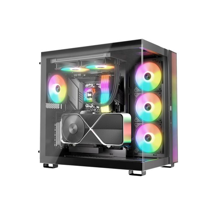 Система водяного охолодження be quiet! Pure Loop 3 LX 240mm - для AMD/Intel, 2x 120mm вентилятори, тиха помпа