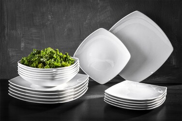 Обідній сервіз Konsimo CARLINA, 18 предметів