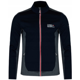 Чоловіча куртка-софтшелл Tommy Hilfiger — темно-синя, модель TH08MJAC481-004
