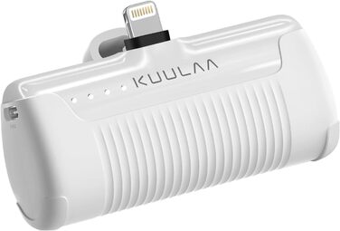 Power Bank 4500mAh PD для iPhone: компактний акумулятор для швидкої зарядки, сумісний з iPhone 14, 13, 12, 11, XS, XR, X, 8, 7, 6. Колір: кремовий