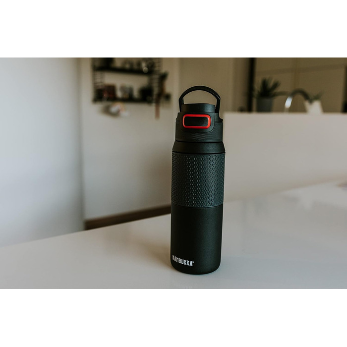 Kambukka Stainless Steel Water Bottle - Insulated Thermos with Snapclean Technology - Dishwasher Safe Lid, Comfortable Grip, 750ml, Nightfall 3.0