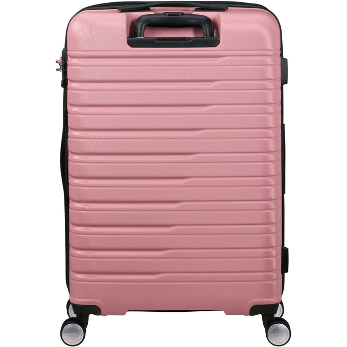 Чемодан American Tourister Flashline, 67 см, 69/75 л, чорний (Shadow Black) / ротаційний (Spinner M)